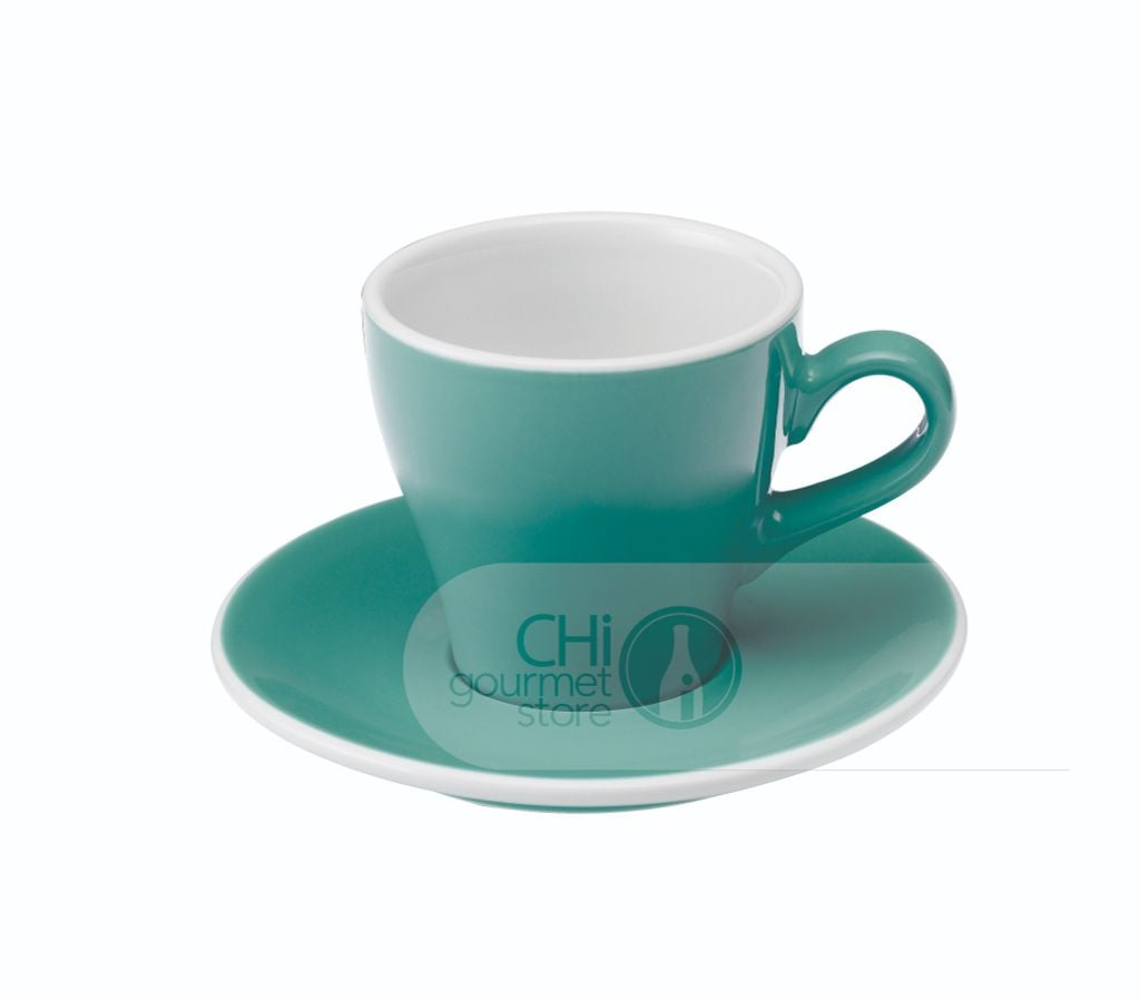 Tulip 180ml Cappuccino Cup & Saucer - Ly sứ kèm đĩa lót