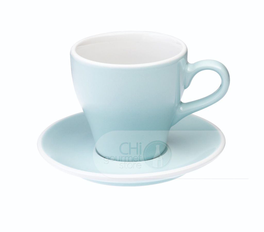 Tulip 280ml Café Latte Cup & Saucer  - Ly sứ kèm đĩa lót