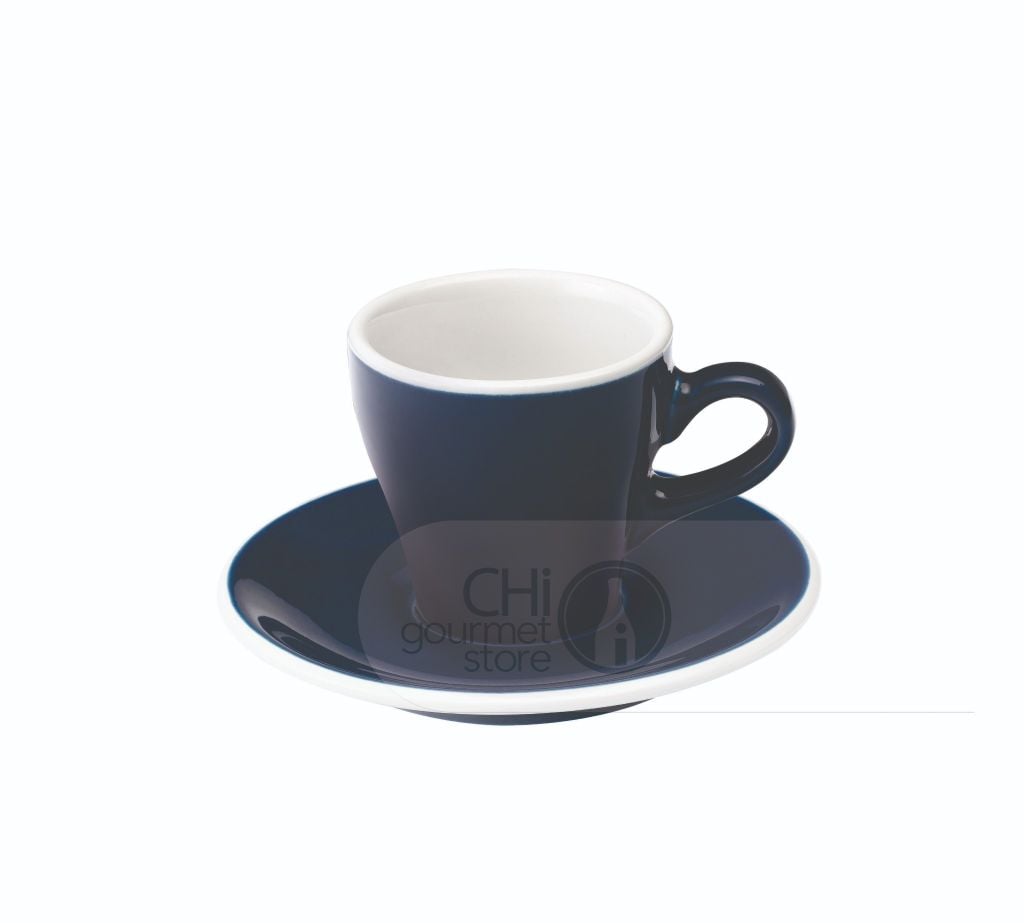 Tulip Espresso Cup & Saucer 80ml - Ly sứ kèm đĩa lót