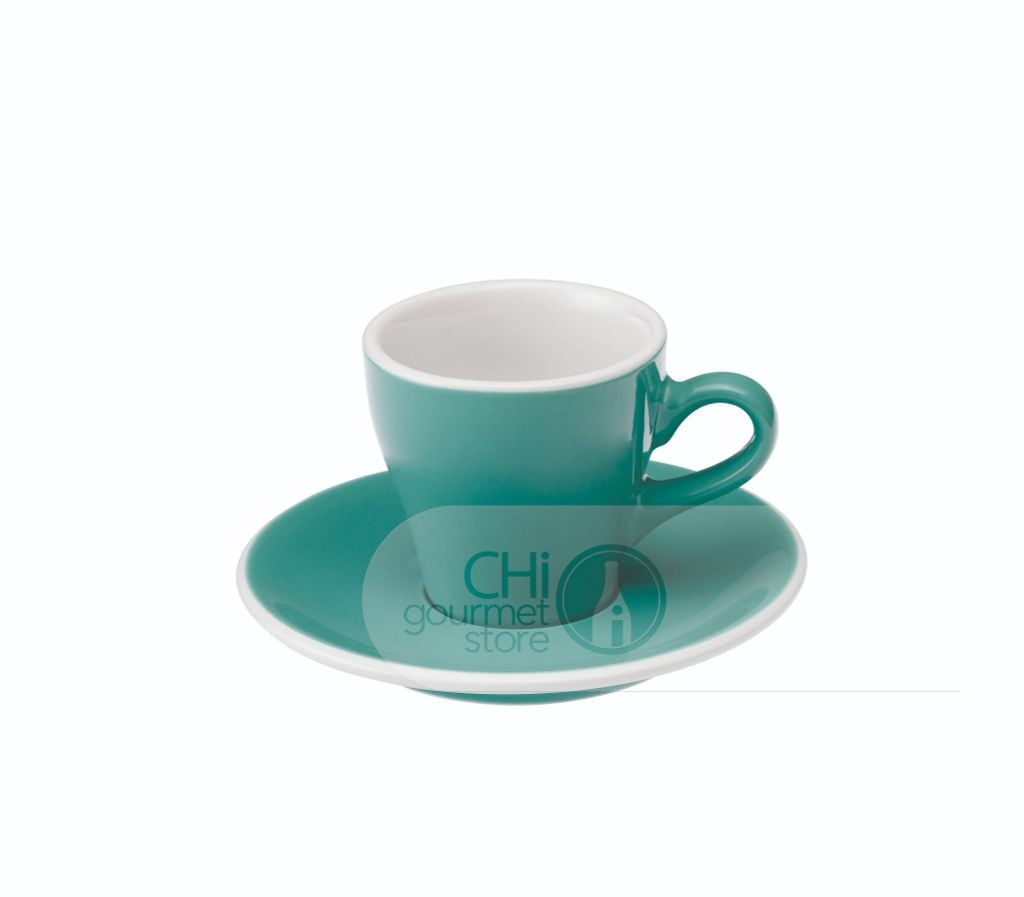 Tulip Espresso Cup & Saucer 80ml - Ly sứ kèm đĩa lót