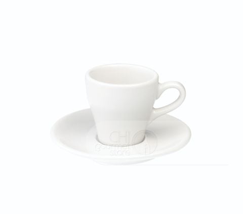 Tulip Espresso Cup & Saucer 80ml - Ly sứ kèm đĩa lót