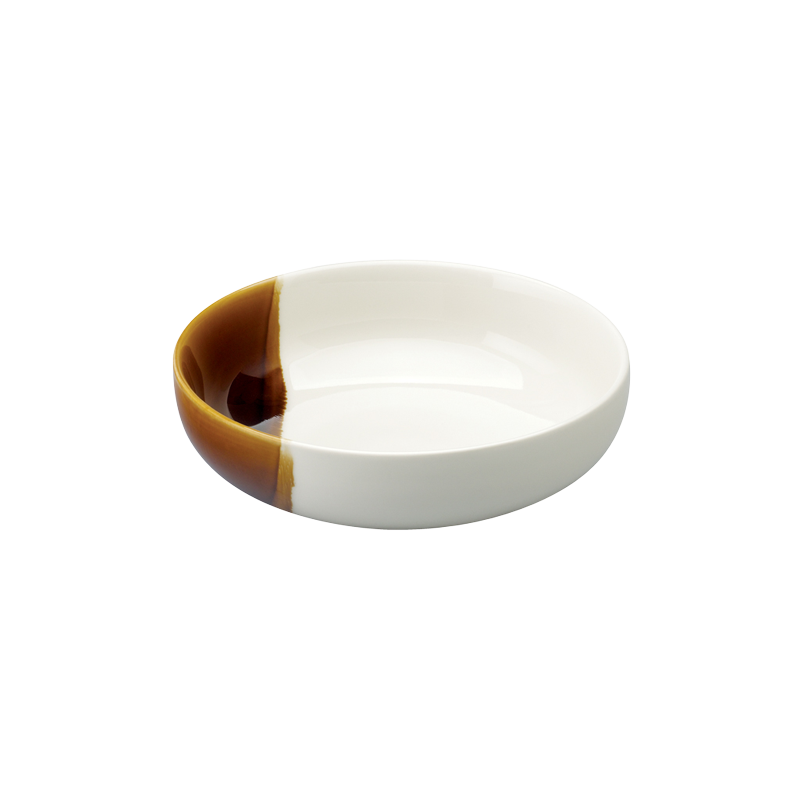 SANCAI - 20CM SOUP PLATE (CARAMEL)