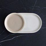 ER-GO!SYSTEM - 37CM FISH PLATE (WHITE)