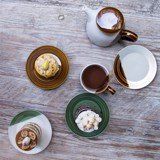 SANCAI - SET OF 4 X 17CM SIDE PLATE (ASSORTED)