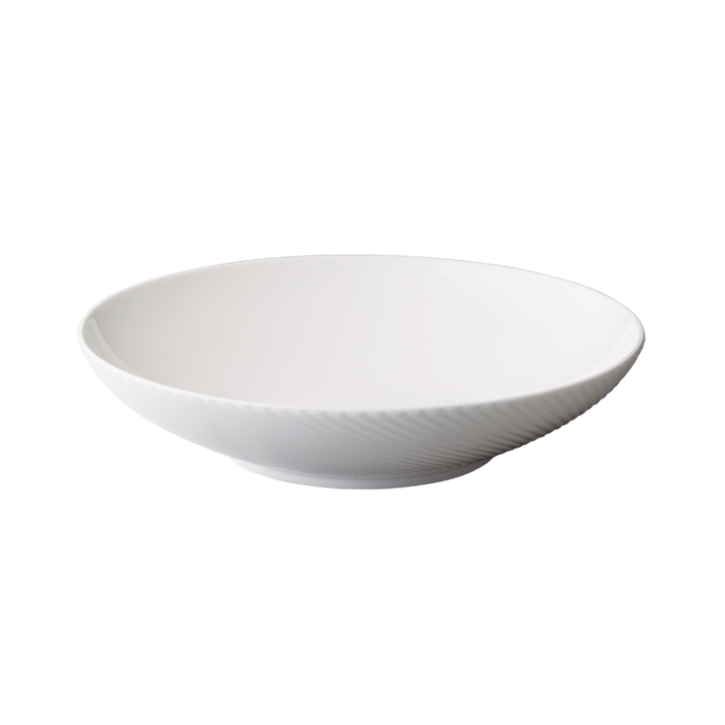 FLUTE - 23.5CM PASTA BOWL (WHITE)