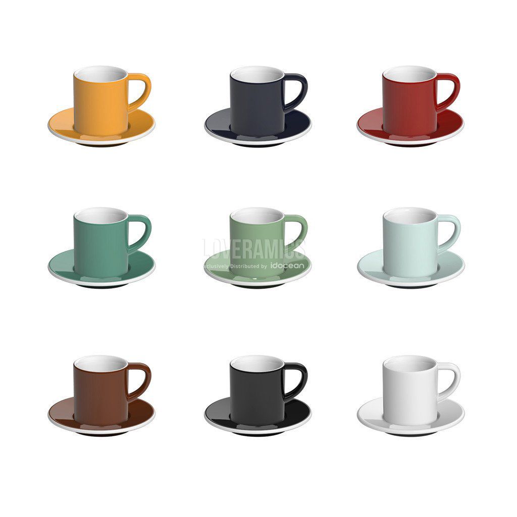 Bond 80ml Espresso Cup & Saucer  - Ly sứ giữ nhiệt