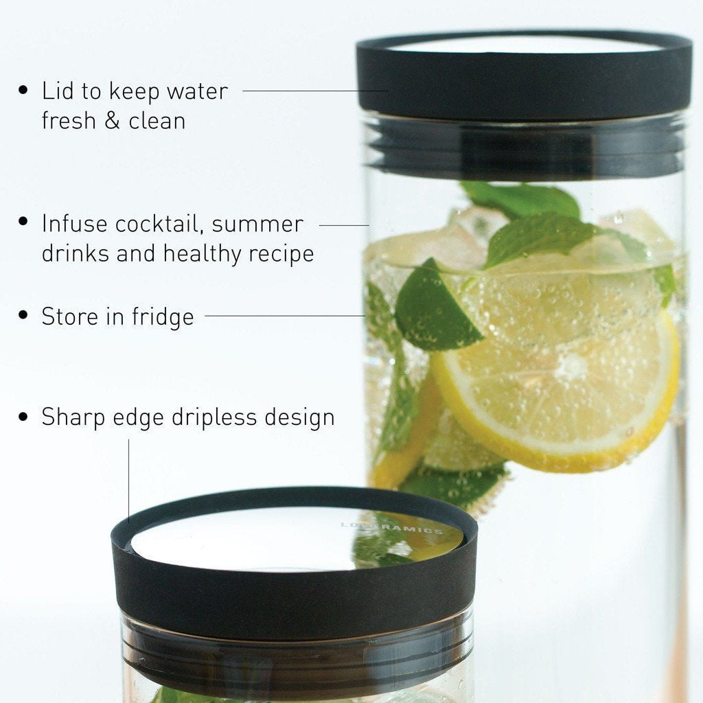 Urban Glass 1.4L Smart Carafe (Clear)