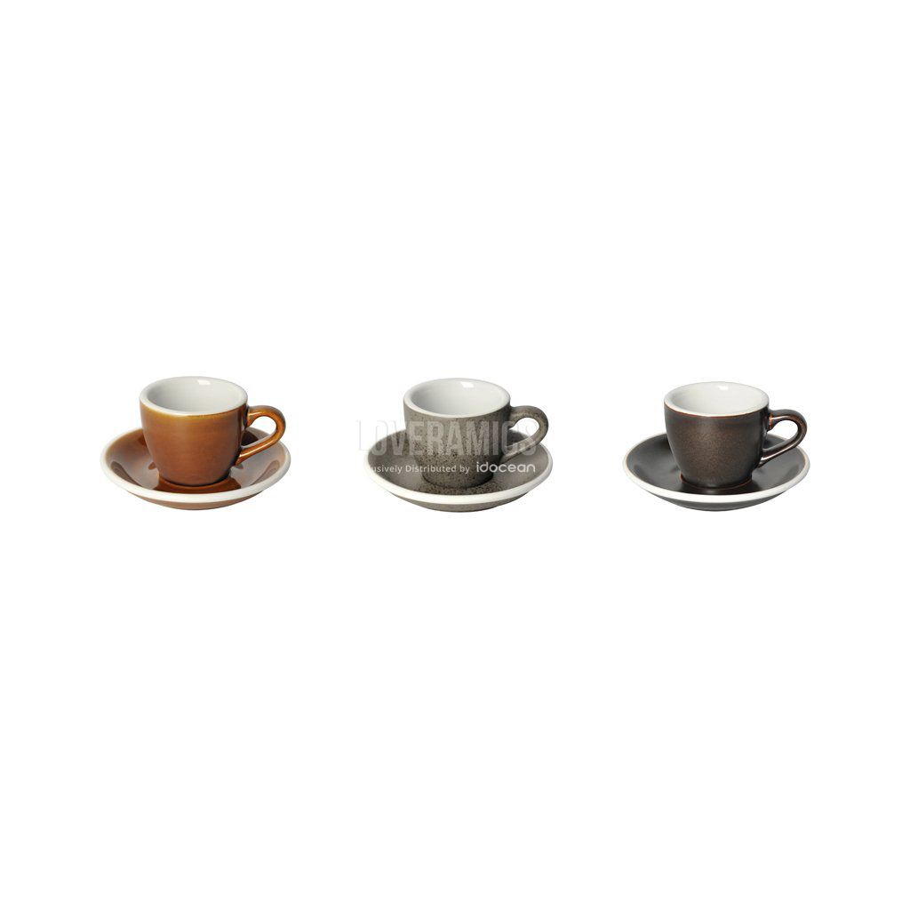 Egg 80ml Espresso Cup & Saucer