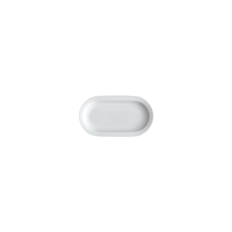 ER-GO!SYSTEM - 18CM OVAL PLATE (WHITE)