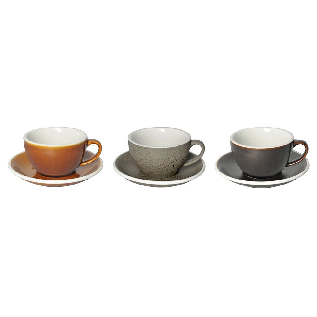 Egg 250ml Cappuccino Cup & Saucer (3 Potters)