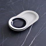 ER-GO!SYSTEM - 18CM OVAL PLATE (WHITE)