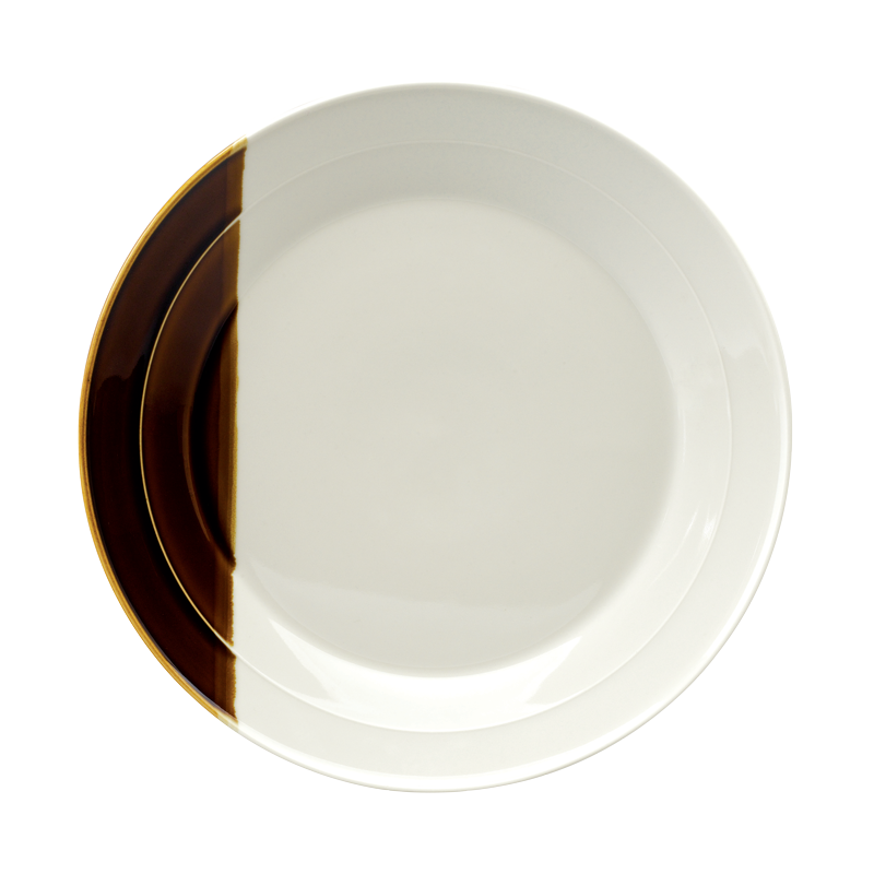 SANCAI - 28CM DINNDER PLATE (CARAMEL)