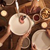 ER-GO!TAUPE Dĩa sứ Dinner 26.5cm