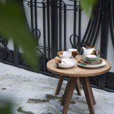 Sancai Chén sứ Pasta 24cm Caramel