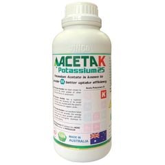  Acetak 25 - Phân bón lá Kali vi lượng cao cấp được nhập khẩu từ Australia, tan hoàn toàn trong nước