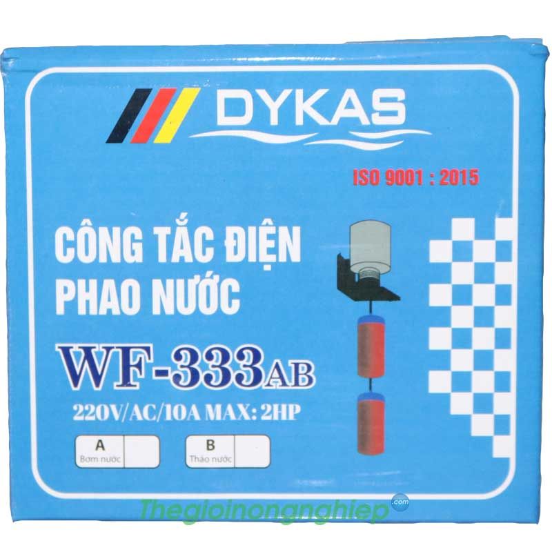 Công tắc điện phao nước WF-333AB2Hp - Hệ Thống Tưới Hot
