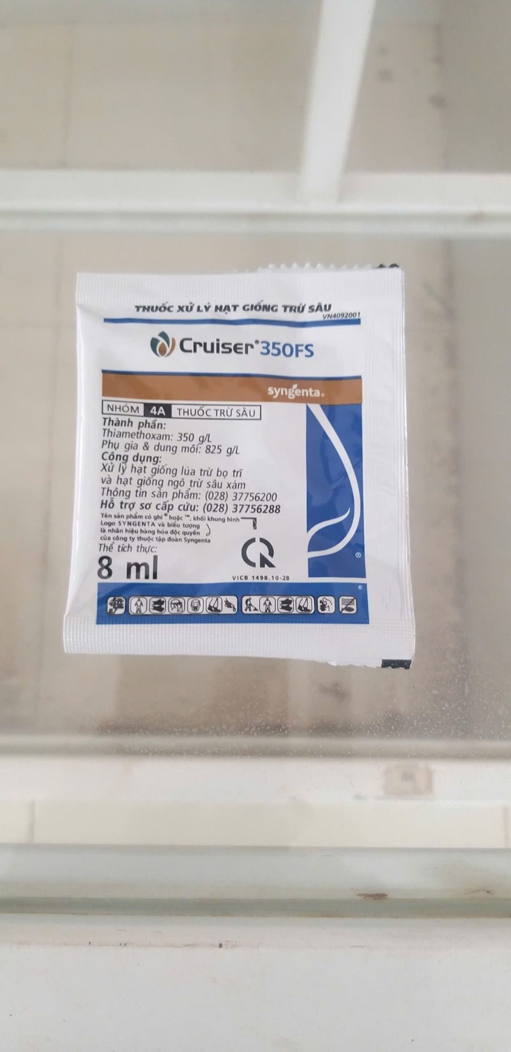 Thuốc Xử Lý Hạt Giống Cruiser 350 FS - Syngenta - 8ml - Thuốc BVTV