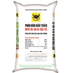  NPK Đầu Trâu 16-16-8+6S +TE