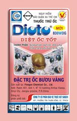  Dioto 830WG - Thuốc Đặc Trị Ốc Bươu Vàng