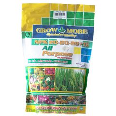 Phân Bón Cao Cấp Grow More - NPK 20-20-20 + TE - To củ, lớn trái, chắc hạt