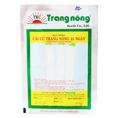  Hạt Giống Cải Củ Trang Nông 45 Ngày