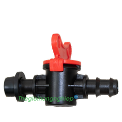  Van Khởi Thủy 16mm Ống LDPE Cùng Gioăng Cao Su Thiên Nhiên Phi 15