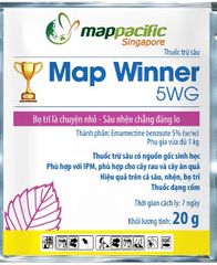  map Winner 5WG - Thuốc Trừ Sâu Sinh Học Thế Hệ Mới & Ememectin Benzoate