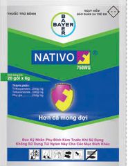  NATIVO 750WG - Thuốc Trừ Bệnh Thế Hệ Mới Nhất - Trifloxystrobin & Tebuconazole - Bayer