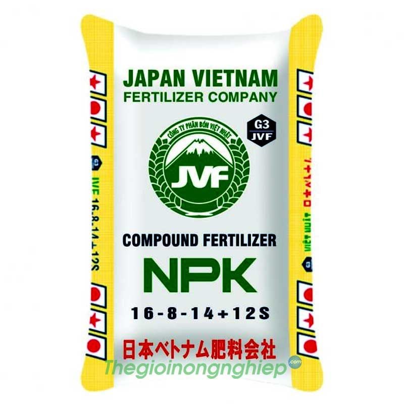 NPK Việt Nhật 16-8-14+12S - Phân Bón Gốc