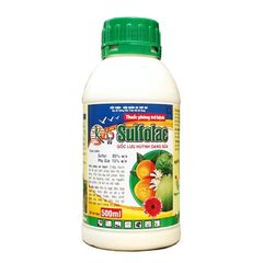  Thuốc Trừ Nấm Bệnh & Nhện Hại Cây Ok-Sulfolac 85SC (dạng hữu cơ)