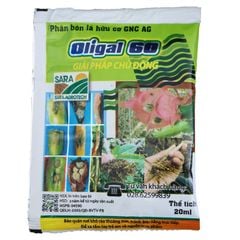  Phân bón lá hữu cơ GNC AG - Oligal 60 -  Giải pháp chủ động - Kiểm soát thán thư