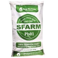  Phân Trùn Quế Cao Cấp SFARM PB01 - Bao 40kg