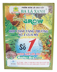  BA LÁ XANH SỐ 1 – HỢP CHẤT TĂNG TRƯỞNG SỐ 1 CỦA MỸ