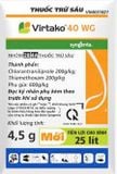 Virtako 40WG - Diệt Trừ Sâu Cuốn Lá - Sâu Đục Thân - Chlorantraniliprole & Thiamethoxam - Syngenta