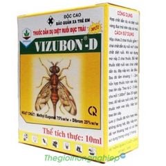  VIZUBON-D - Thuốc Dẫn Dụ Diệt Ruồi Đục Trái - Naled & Methyl Eugenol - VIPESCO