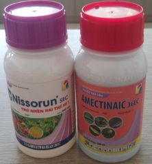  Bộ đôi siêu phẩm Nissorun & Acimetin - Diệt Sạch Sâu, Nhện Đã Kháng Thuốc - Abamectin & Hexythiazox