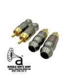  Đầu rắc RCA cao cấp Interconnect Monacor T-723G (bộ 4 cái) 