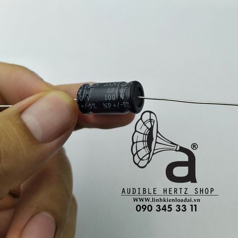  Tụ 12uF 100Vdc Jantzen-Audio Elecap 