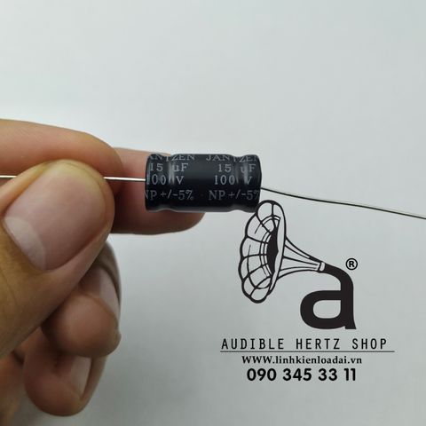 Tụ 15uF 100Vdc Jantzen-Audio Elecap 