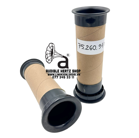  Ống thông hơi 7.5cm dài 26cm cho loa, mã 75.260.94.ĐG (Theo cặp) 