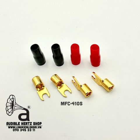  Rắc kẹp càng cua mạ vàng Monacor MFC-410S (Bộ 4 cái) 