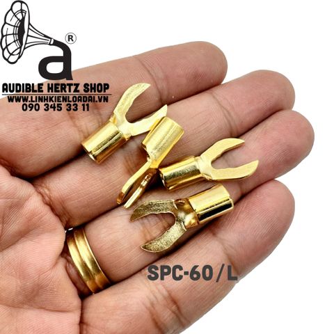  Rắc kẹp càng cua mạ vàng Monacor SPC-60/L (Bộ 4 cái) 