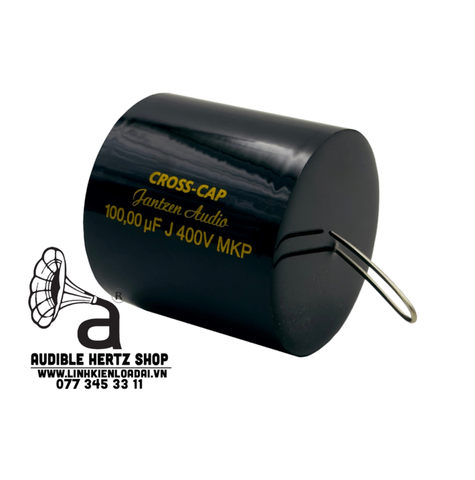  Tụ 100uF 400Vdc Jantzen Audio Cross Cap 