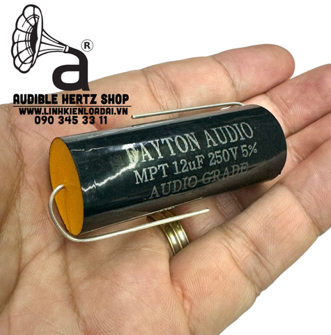  Tụ 12uf 250V dòng PPE của Dayton Audio 