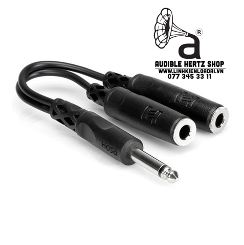  Dây tín hiệu Hosa YPP-111 6.3mm mono ra 2x6.3mm mono 