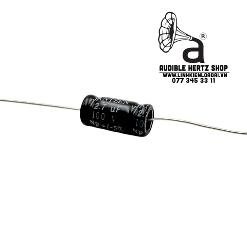  Tụ 2.7uF 100Vdc Jantzen-Audio Elecap 
