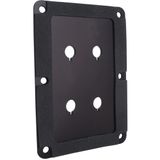  Mặt trạm loa 4 cầu nguyên khối Dayton Audio DBPP-BK 