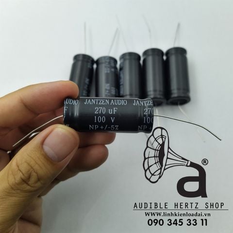  Tụ 270uF 100Vdc Jantzen-Audio Elecap 