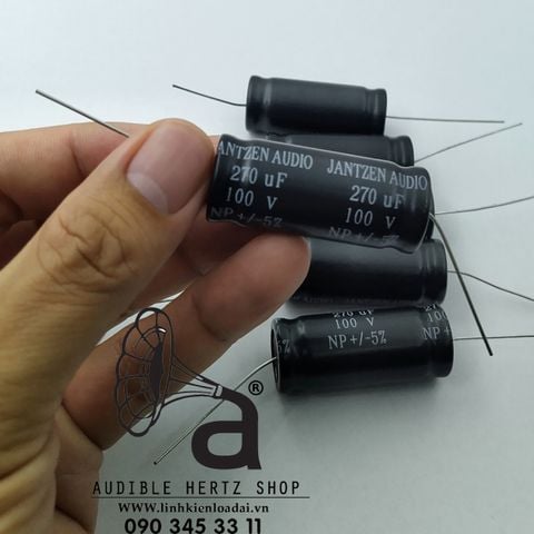  Tụ 270uF 100Vdc Jantzen-Audio Elecap 