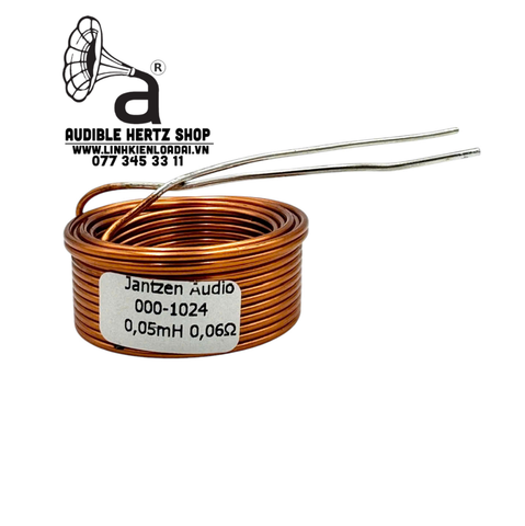  Cuộn cảm 0.05mH Air core Jantzen-Audio DCR 0.06 Ohm dây 1.2mm 